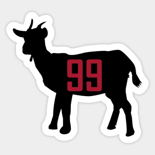 JJ WATT THE GOAT Sticker